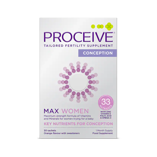 Proceive Max Women Advanced Fertility Supplement 30 Sachets
