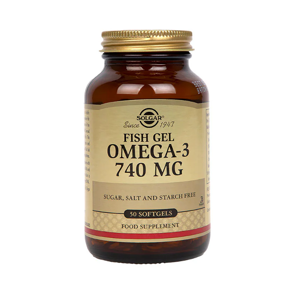 Solgar Fish Gel Omega-3 740mg 50 Softgel Capsules