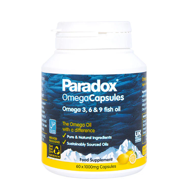 Paradox Omega 3 6 & 9 60 Capsules 1000mg