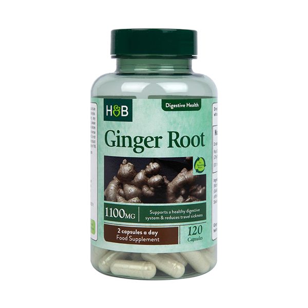 Holland & Barrett Ginger Root 120 Capsules