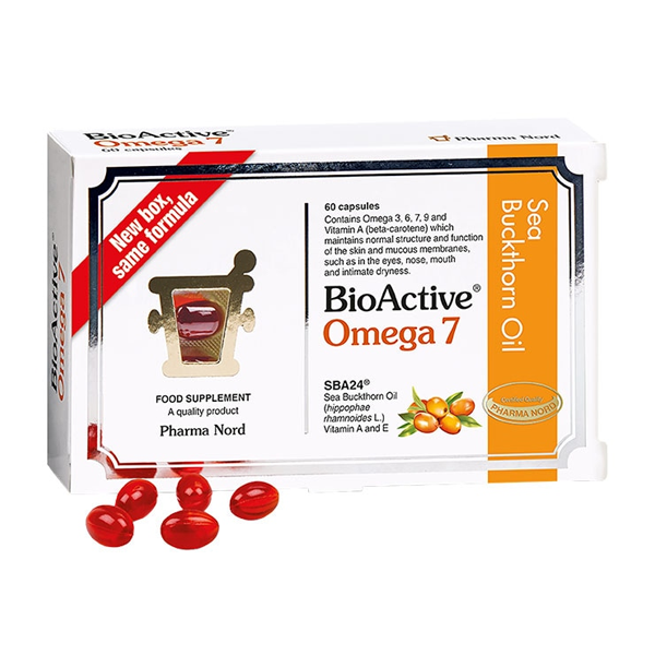Pharma Nord Omega 7 Sea Buckthorn Oil 60 Capsules