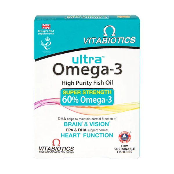 Vitabiotics Ultra Omega-3 60 Capsules