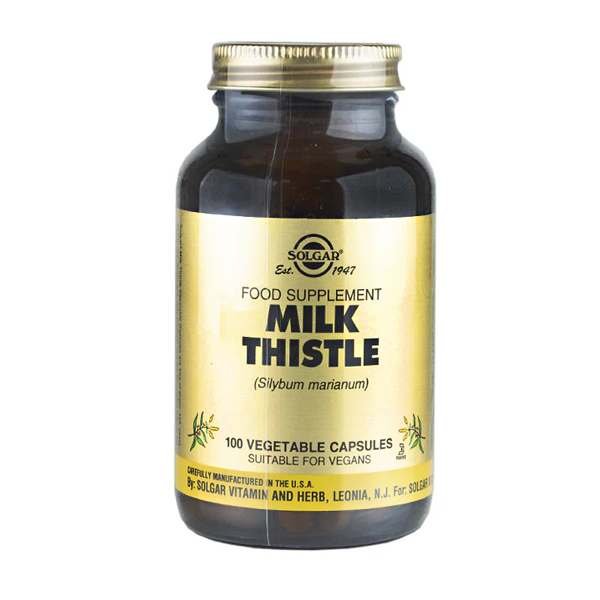 Solgar Milk Thistle 100 Vegetable Capsules