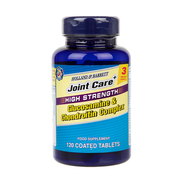 Holland & Barrett High Strength Glucosamine & Chondroitin Complex 120 Tablets