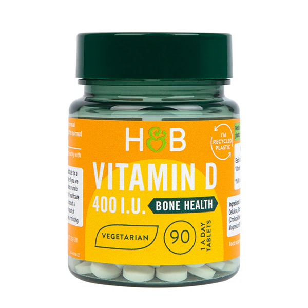 Holland & Barrett Vitamin D3 400 I.U. 10ug 90 Tablets