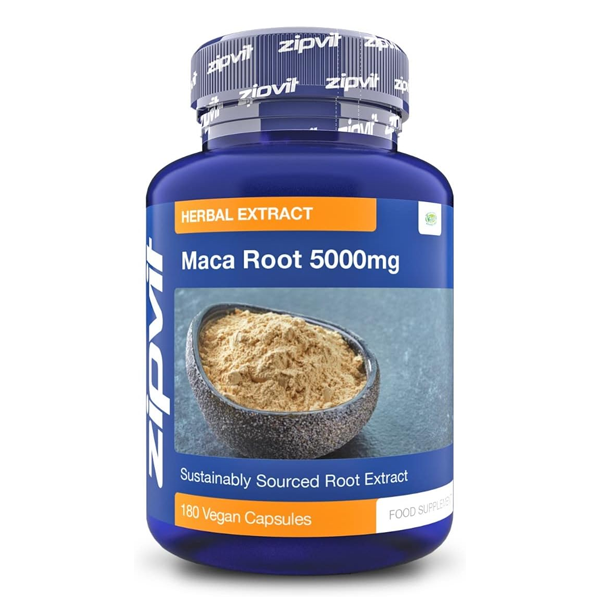 Zipvit Herbal Extract Maca Root 5000mg Vegan 180 Capsules