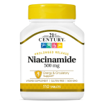 21st Century Niacinamide 500mg Prolonged Release 110 Tablets