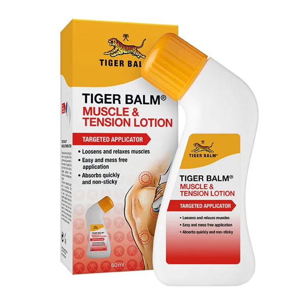 Tiger Balm Muscle & Tension Lotion 80ml