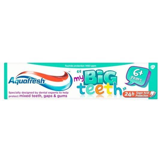 Aquafresh Big Teeth Toothpaste 50ml 6+ years
