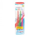 Aquafresh Kids 0-7 Years x3 Multi Pack Pack Toothbrush