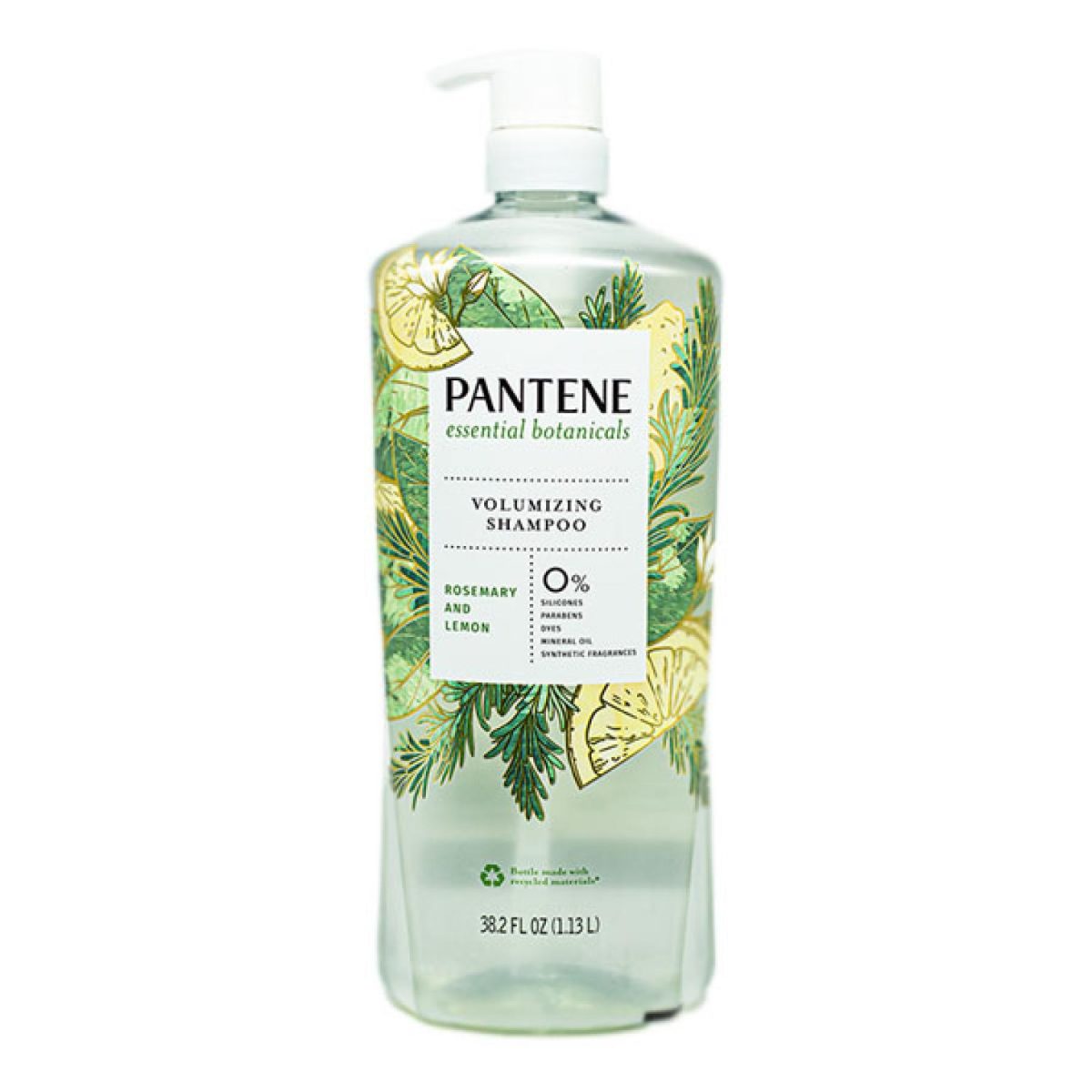 Pantene Essential Botanicals Volumizing Shampoo Rosemary & Lemon -1.13 L - Image 1