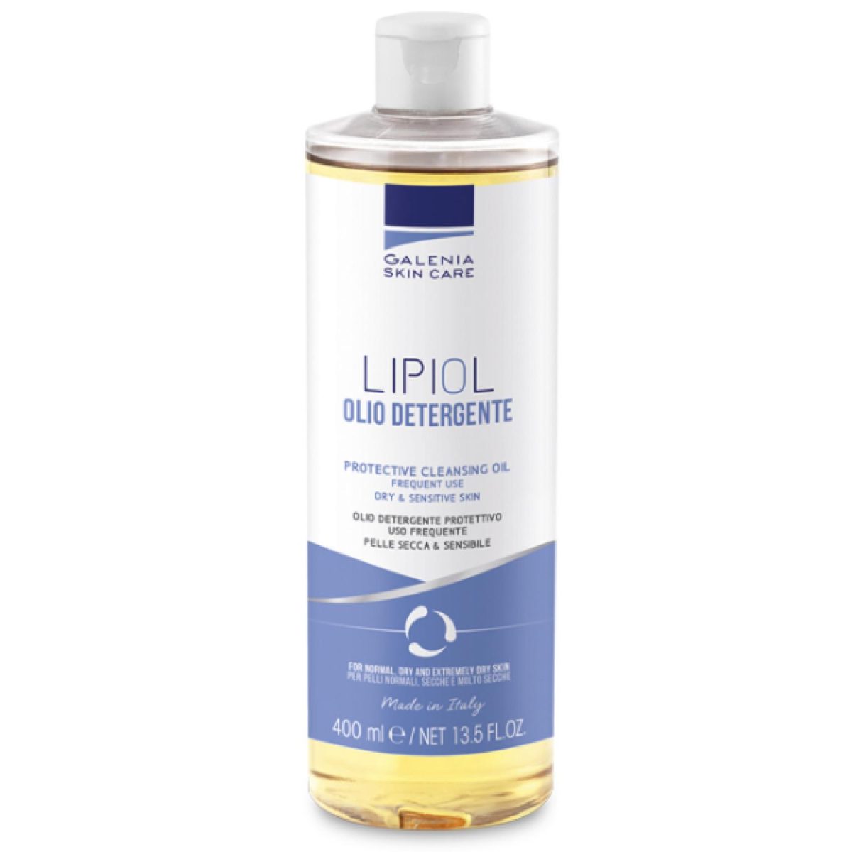 Lipiol Olio Detergent Protective Cleansing Oil 400ml (Italy) - Image 1