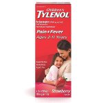 Children's Tylenol Very Berry Strawberry Flavor 120ml