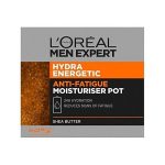 LOreal Men Expert Hydra Energetic Anti Fatigue Moisturiser Pot 50ml