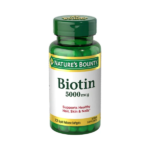 Nature’s Bounty Biotin 5,000 mcg 72 Softgels
