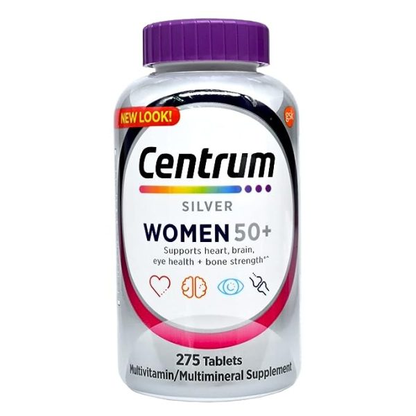 Centrum Silver Women 50+ Multivitamins 275 Tablets
