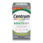 Centrum Silver Adults 50+ Multivitamins 80 Tablets