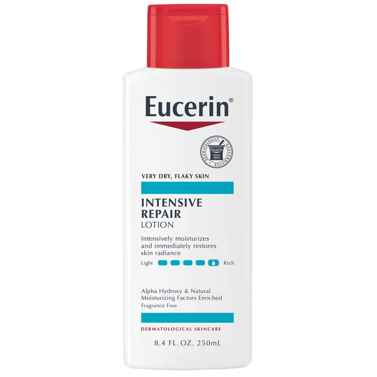 Eucerin Intensive Repair Lotion For Very Dry Flaky Skin 250ml - Image 1