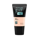 Maybelline New York Fit Me Matte+Poreless Liquid Foundation Tube 115 Ivory