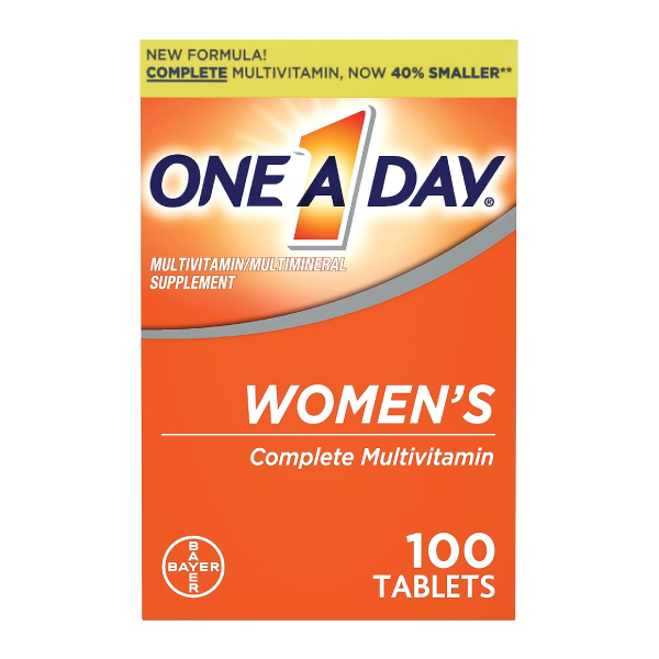 One A Day Women’s Multivitamins for Women 100 Tablets