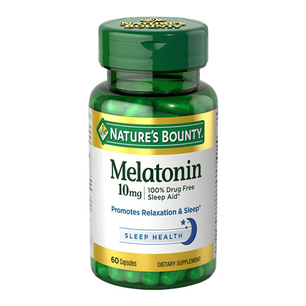 Nature’s Bounty Melatonin 10mg 60 Capsules