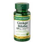 Nature’s Bounty Ginkgo Biloba 120 mg 100 Capsules