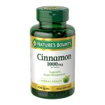 Nature’s Bounty Cinnamon 1000mg per serving 100 Capsules