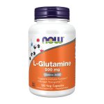 Now Foods L-Glutamine 500mg 120 Veg Capsules