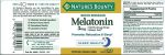 Nature’s Bounty Melatonin 3mg 120 Tablets - Image 2