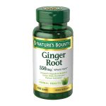 Nature’s Bounty Ginger Root 550mg 100 Capsules