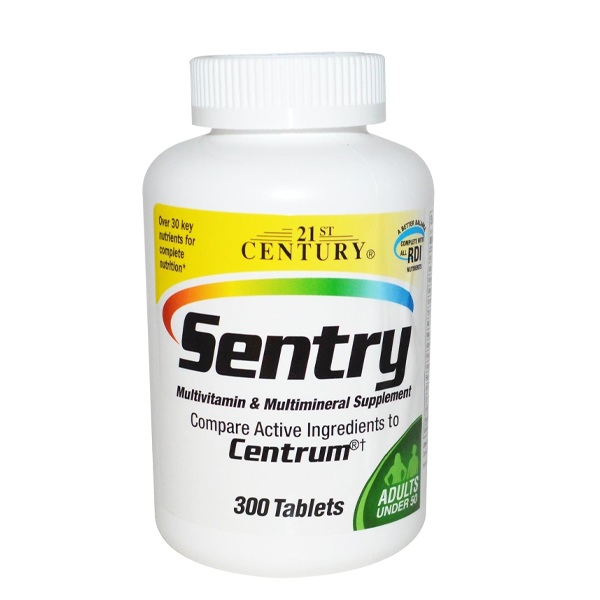 21st Century Sentry Multivitamin & Multimineral 300 Tablets