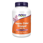 NOW Apple Cider Vinegar Supplements 450mg 180 Veg Capsules