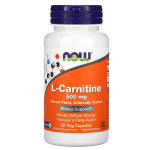 NOW Foods L-Carnitine 500mg 60 Capsules