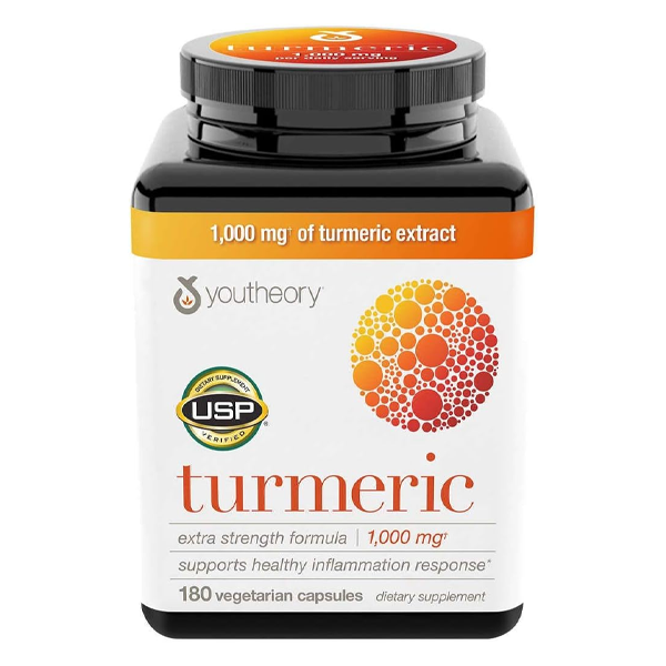 Youtheory Turmeric 1000mg 180 Capsules