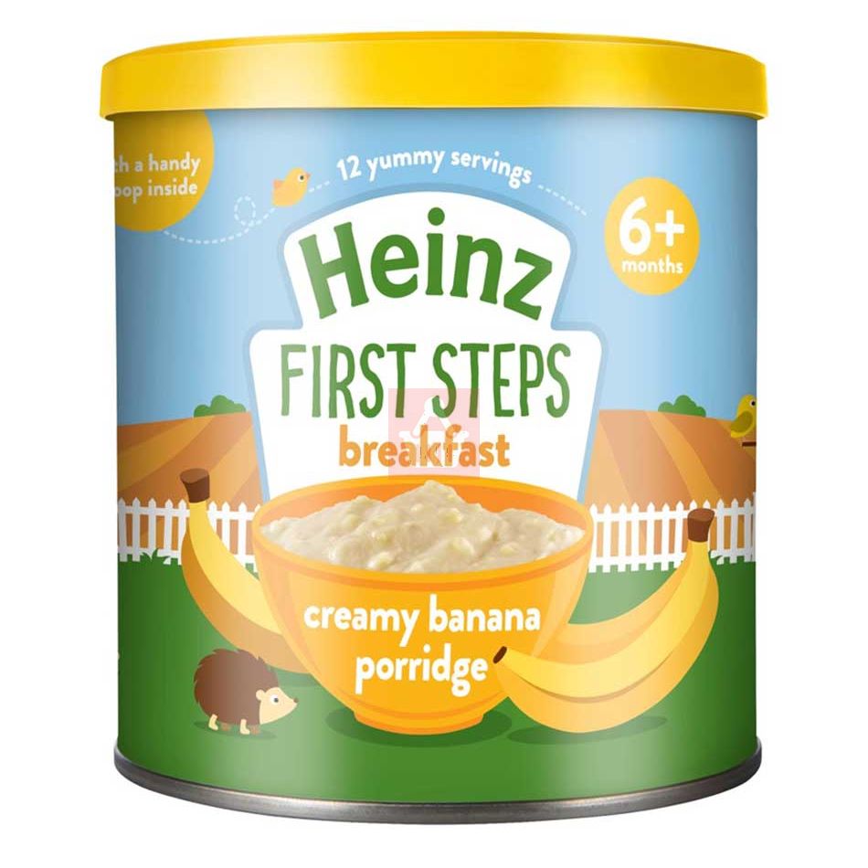 Heinz First Steps Breakfast Baby Porridge 6+m - 240g (UK) - Image 1