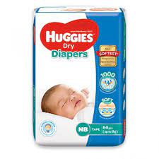 Huggies Dry Diapers NB