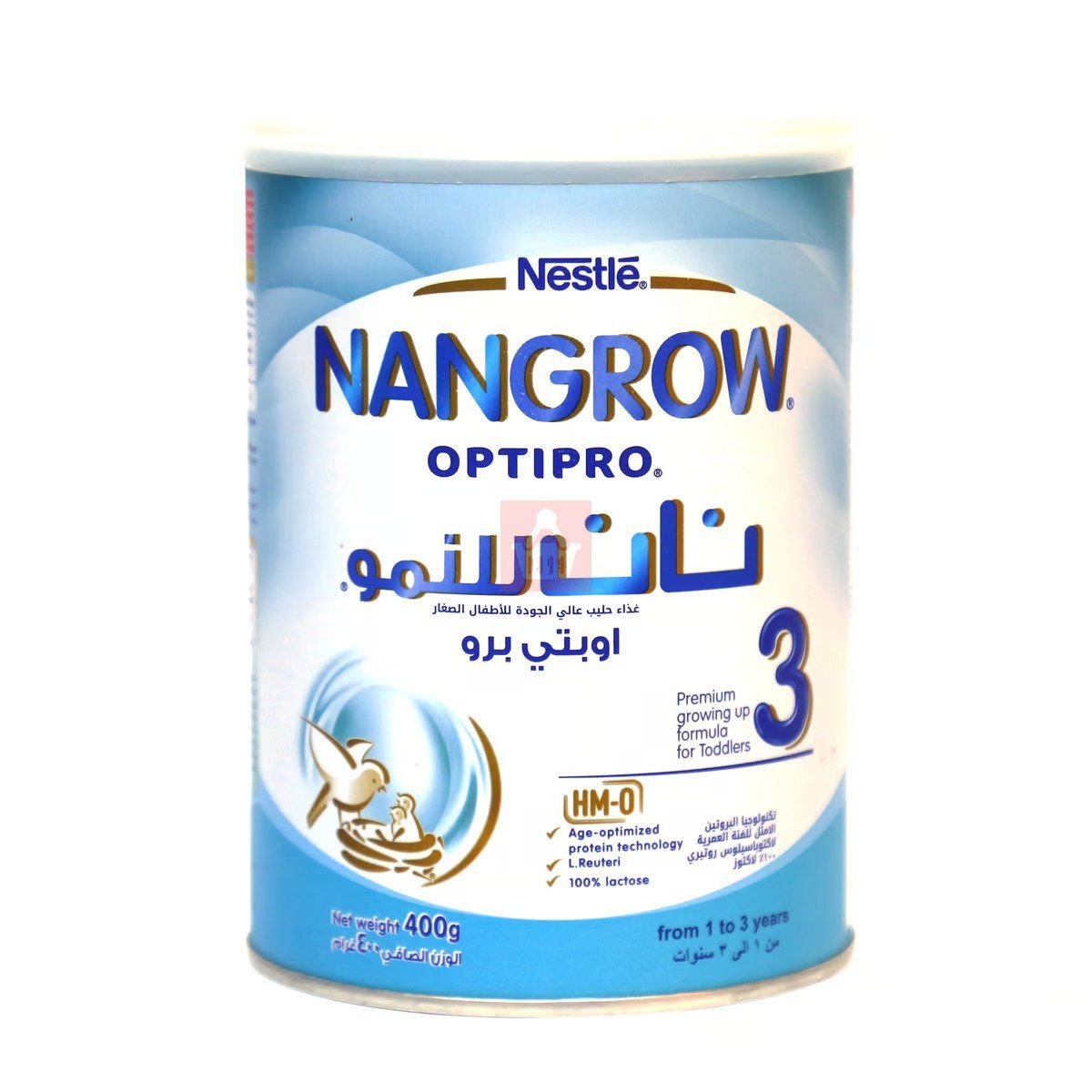 Nestle Nan 3 Optipro Baby Milk Growing up Formula (1-3 Years) - 400g (U.A.E) - Image 1