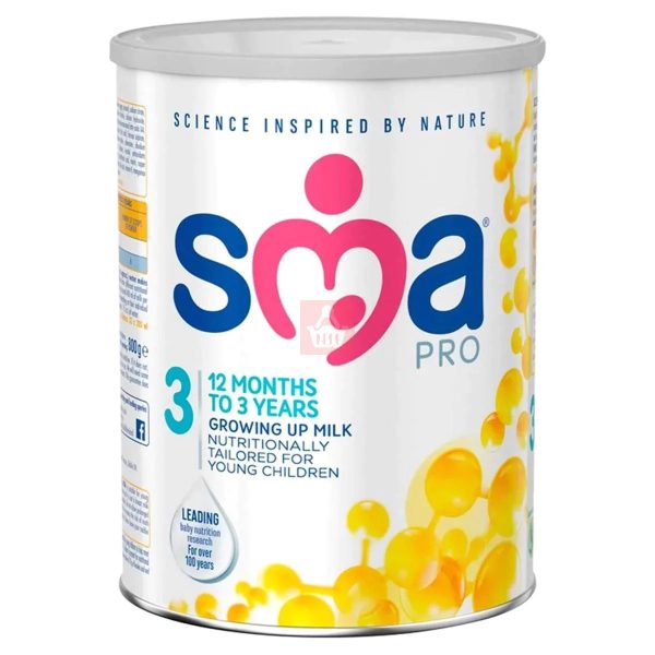 Sma Pro 3 Growing Up Baby Milk (12m-3Y)) - 800g (Ireland)