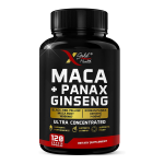 X Gold Health Maca+Panax Ginseng Ultra Concentrated 120 Capsules