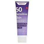 Walgreens Sensitive Skin Sunscreen Lotion SPF 50 - 88ml
