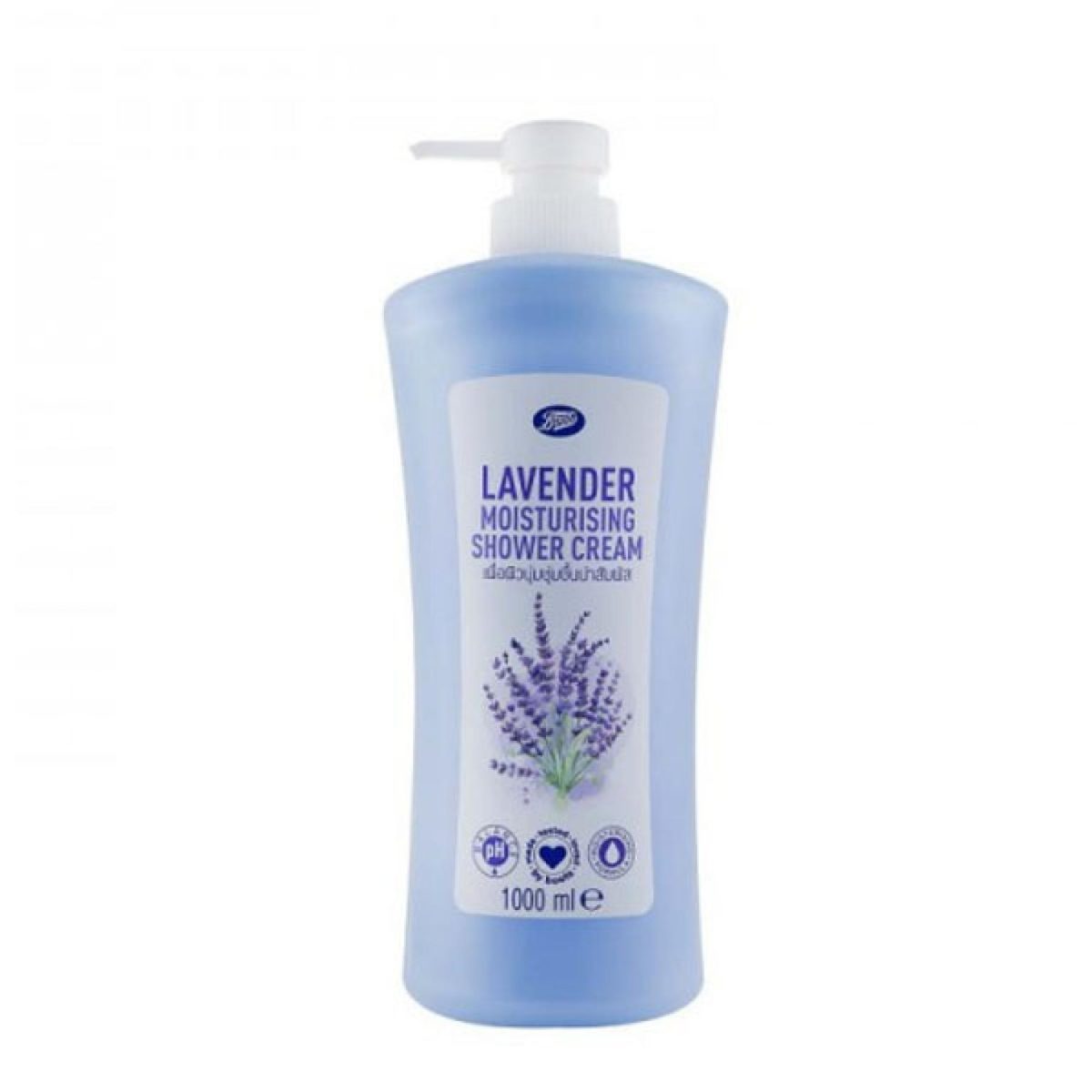 Boots Lavender Moisturing Shower Cream 1000ml - Image 1