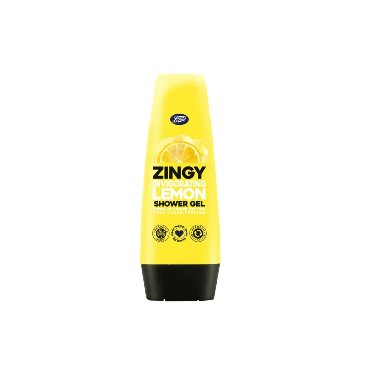 Boots Zingy Invigorating Lemon Shower Gel 250ml - Image 1