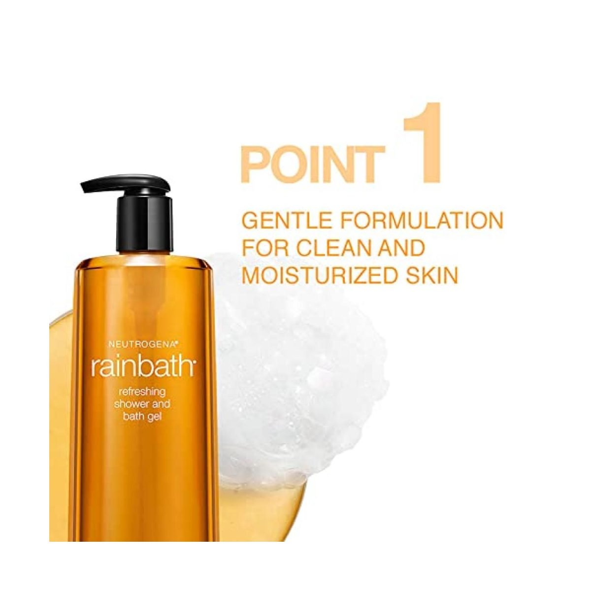 Neutrogena Rainbath Refreshing Shower & Bath Gel Original Scent 1182ml - Image 4