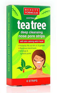 Beauty Formulas Tea Tree Deep Cleansing Nose Pore Strip