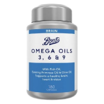 Boots Omega Oils 3, 6 & 9 For Brain 180 Capsules