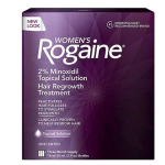 Rogaine Women’s 2% Minoxidil Topical Solution Hair Regrowth Treatment (3-Month Supply)