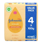 Johnson’s Baby Honey Soap 4x100g
