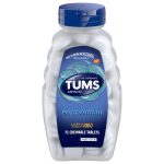 Tums Antacid Ultra Strength 1000 Peppermint 72 Chewable Tablets (USA)