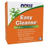 NOW Vitamin Easy Cleanse AM/PM Daily Detoxifying & Cleansing Support 120 Veg Capsules