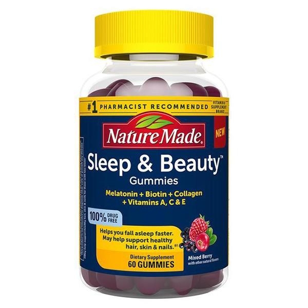Nature Made Sleep & Beauty Gummies 60 Gummies